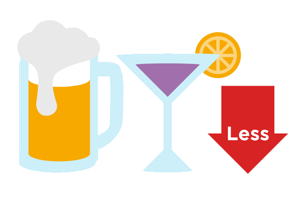 Limita il consumo di bevande alcoliche